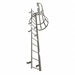 Fixed Ladder w/Safety Cage 28 ft 3 In H