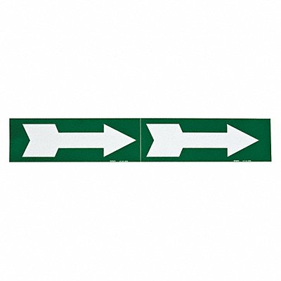 D3528 Pipe Marker (Arrow) 4 in H 12 in W