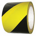 Floor Tape Black/Yellow 3 inx54 ft Roll