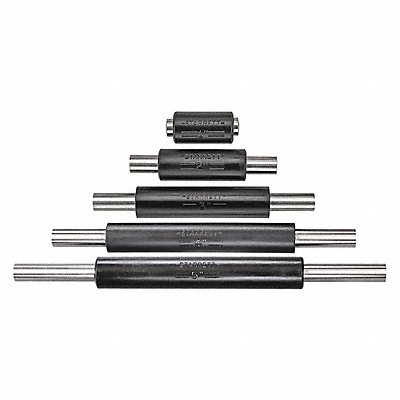 End Measuring Rod Set 1/4 In Dia 5 Pcs