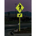 Sign Post Reflector Green 6 ft H