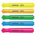 Highlighter Tank Chisel Assorted PK5