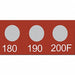 Non-Rev Temp Indicator Mylar PK10