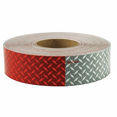 Reflective Tape W 2 In Red/White