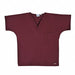 Scrub Shirt XS Wine Unisex