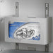 Glove Box Holder White 10-1/8 in L