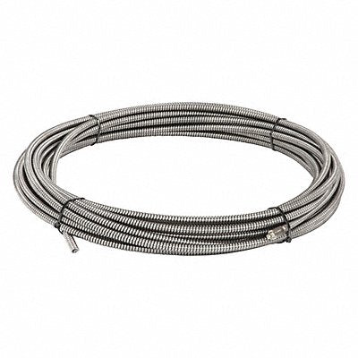 Drain Cleaning Cable 1/2 in Dia 75 ft L