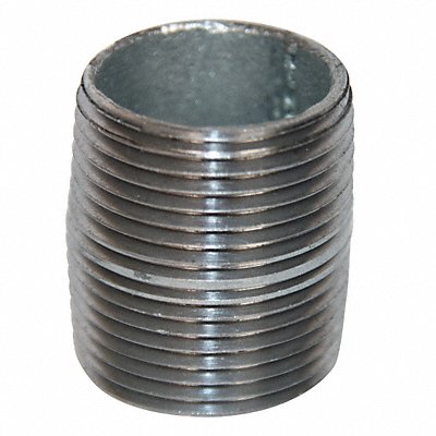 Nipple 1/4 . Close Galv Welded Steel