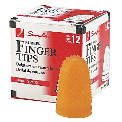 Rubber Finger Tips Size 13 Large PK12