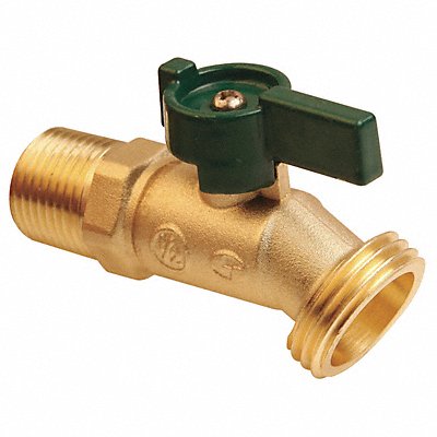 Hose Bibb Quarter Turn 3/4In Brass