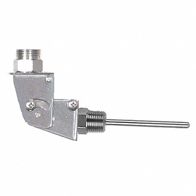 Immersion Temperature Probe RTD 4 In L