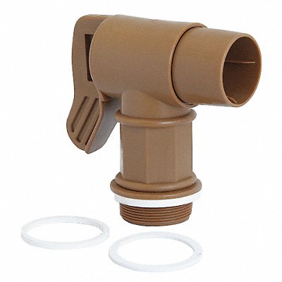 Drum Tap Polyethylene Brown NPT