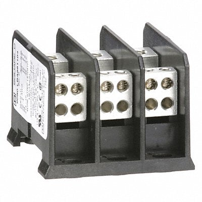 Mintr Distr Block Al/Cu 600V AC/DC