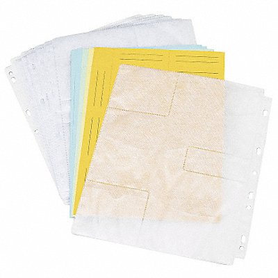 CD/DVD Binder Page Refills 2-Sided PK10