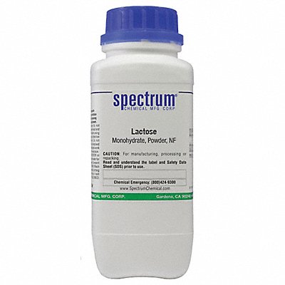 Lactose Monohydrate Pwdr NF 500g