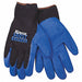 Coated Gloves L Black/Blue PR