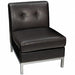 Wallstreet Chair Faux Leather Espresso