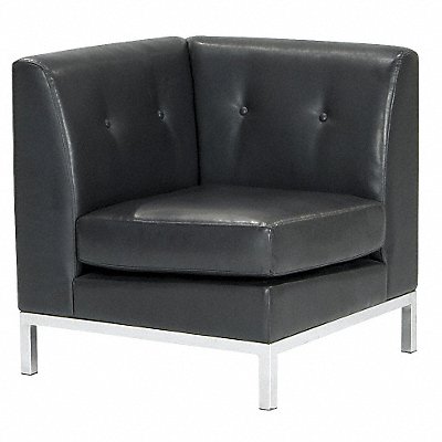 Wallstreet Chair Faux Leather Espresso
