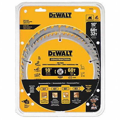 Circular Saw Blade 10 in PK2