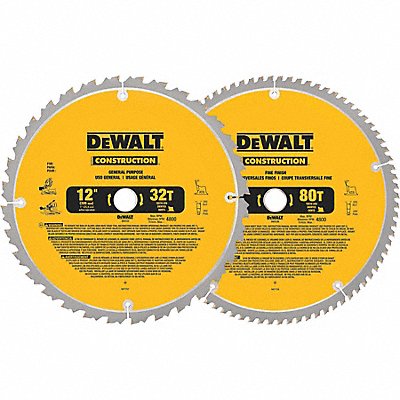 Circular Saw Blade 12 in PK2