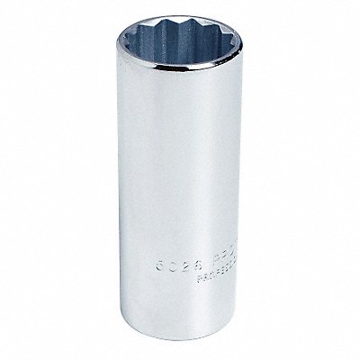 Socket Steel Chrome 1 3/16 in