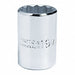 Socket Steel Chrome 8 mm