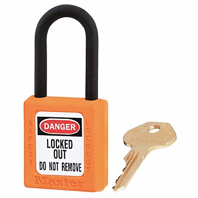 D5326 Lockout Padlock KA Orange 1-3/4 H PK12