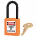 D5326 Lockout Padlock KA Orange 1-3/4 H PK12