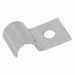 Half Clamp Galvanized Dia 1/2 In PK50