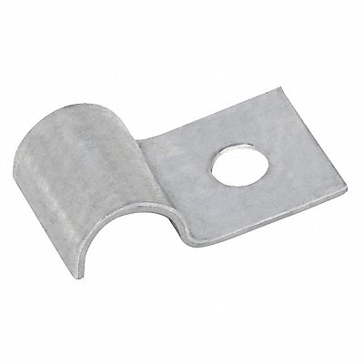 Half Clamp Galvanized Dia 1/4 In PK50