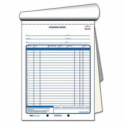 Purchase Order Book 2-Part Carbonless