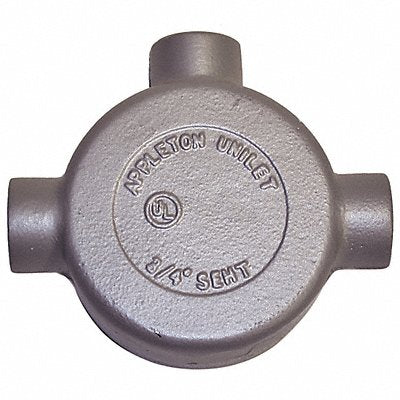 Conduit Outlet Body Iron T 3/4 In.