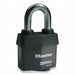 Keyed Padlock 7/8 in Rectangle Black