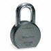 Keyed Padlock 7/8 in Round Silver