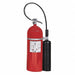 Fire Extinguisher Aluminum Red BC