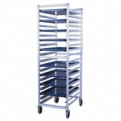 Bun Pan Rack 69 in H Aluminum