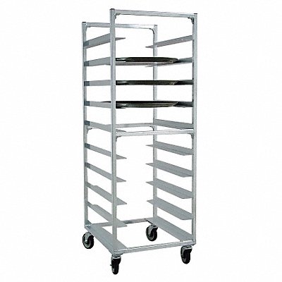 Oval Tray Rack 69 3/4 in H Aluminum