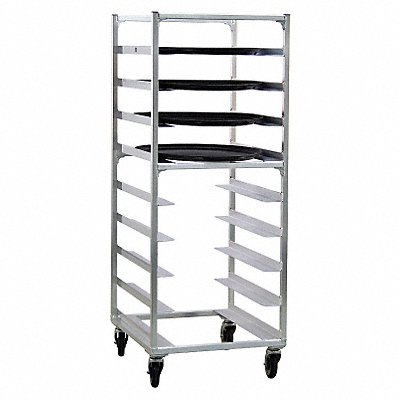 Oval Tray Rack 63 3/4 in H Aluminum