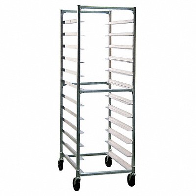 Tray Rack 69 in H Aluminum