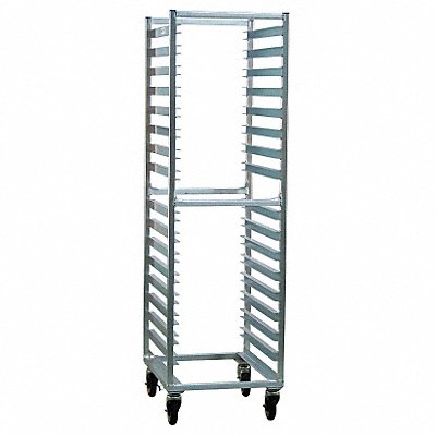 Poly Box Storage Rack 70 1/4 H Aluminum