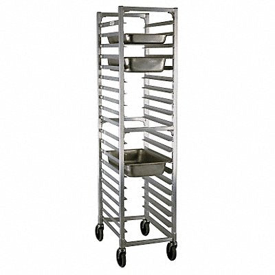 Steamtable Pan Rack 69 in H Aluminum