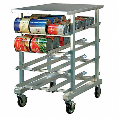 Can Rack 41 in H 4 Shelves