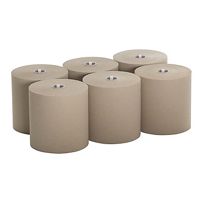 Paper Towel Roll 1000 Brown 26480 PK6