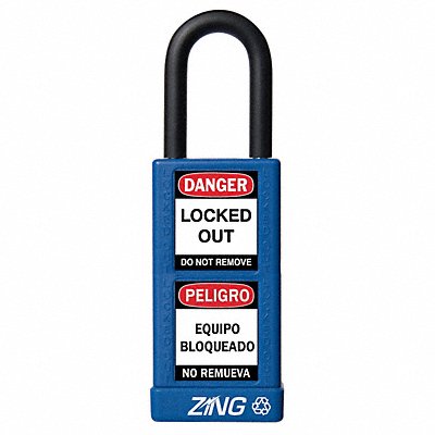 Lockout Padlock KD Blue 3 H