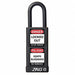 Lockout Padlock KD Black 3 H