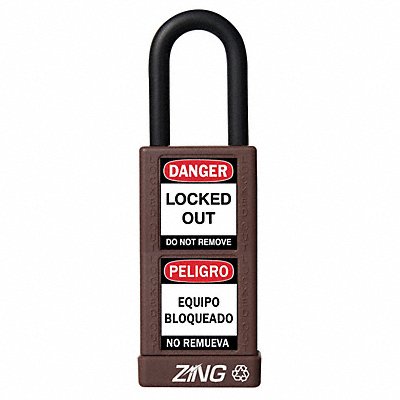 Lockout Padlock KA Brown 3 H