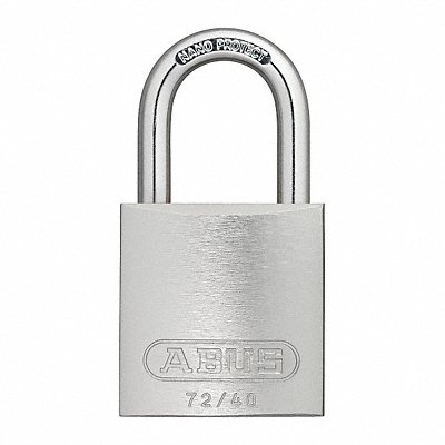 Lockout Padlock KD Silver 1-1/2 H