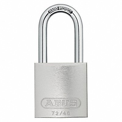 Lockout Padlock KD Silver 1-1/2 H