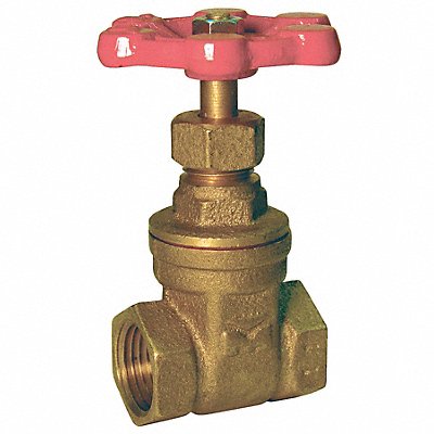 Gate Valve Brass 1 In Brass