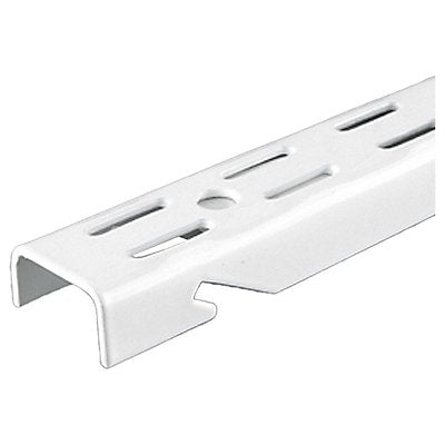 48 IN White Dual Slot Standard